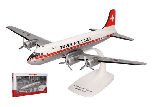 Herpa - DOUGLAS DC-4 SWISS AIR "GENEVE" 1:125 - Cod. HP614030