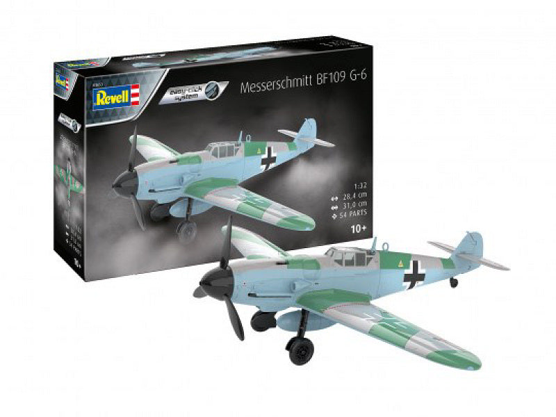 Revell - MESSERSCHMITT BF109G-6 (EASY CLICK SYSTEM) KIT 1:48 - Cod. RV03653