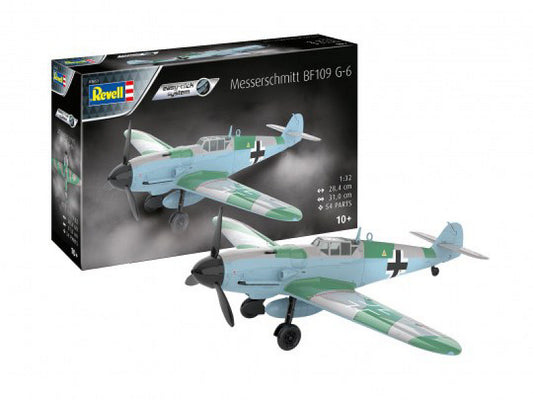 Revell - MESSERSCHMITT BF109G-6 (EASY CLICK SYSTEM) KIT 1:48 - Cod. RV03653