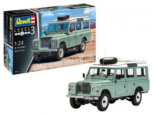 Revell - LAND ROVER SERIES III KIT 1:24 - Cod. RV07047