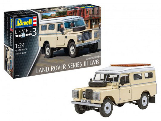 Revell - LAND ROVER SERIES III LWB COMMERCIAL KIT 1:24 - Cod. RV07056