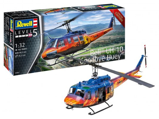 Revell - BELL UH-1D "GOODBYE HUEY" KIT 1:32 - Cod. RV03867