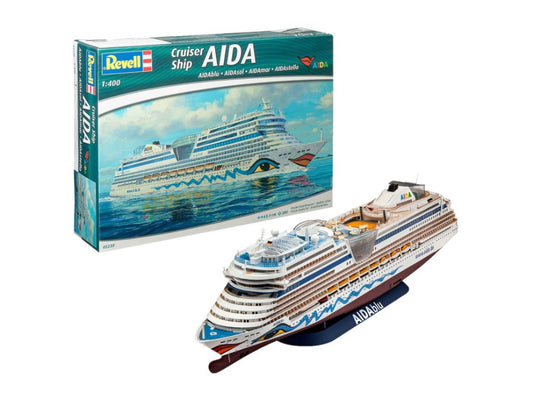 Revell - AIDA BLU SOL MAR STELLA CIVIL SHIPS KIT 1:400 - Cod. RV05230