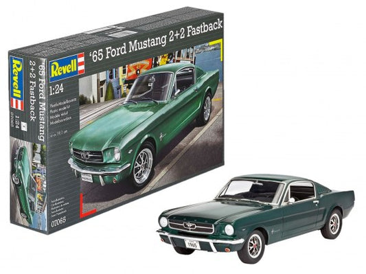 Revell - FORD MUSTANG 2+2 FASTBACK 1965 KIT 1:24 - Cod. RV07065