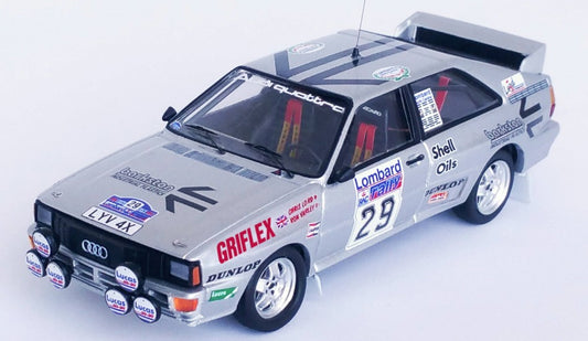 Trofeu - AUDI QUATTRO RAC RALLY 1984 LORD-VARLEY 1:43 - Cod. TFRRUK99