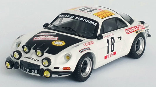 Trofeu - ALPINE A110 TOUR DE CORSE 1978 VENTURINI-SIMONINI 1:43 - Cod. TFRRFR73