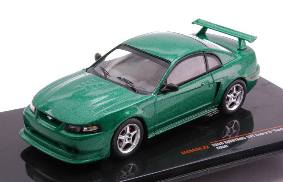 Ixo Model - FORD MUSTANG STV COBRA R 2000 MET.GREEN 1:43 - Cod. CLC543
