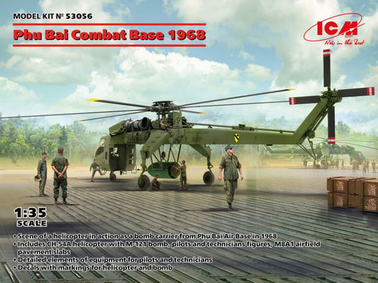Icm - PHU BAI COMBAT BASE 1968 KIT 1:35 - Cod. ICM53056