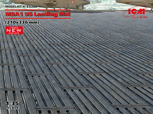 Icm - M8A1 US LANDING MAT 210x336 mm KIT 1:35 - Cod. ICM53200