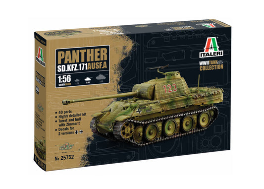 Italeri - SD.KFZ.171 PANTHER AUSF.A KIT 1:56 - Cod. IT25752