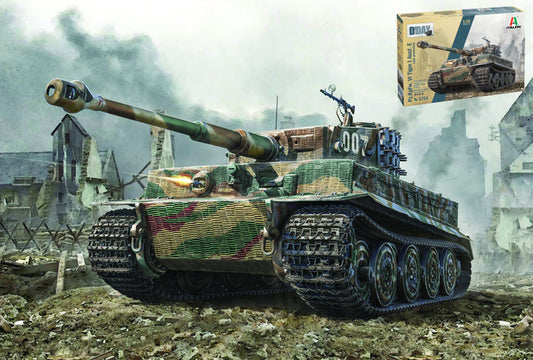 Italeri - Pz.Kpfw. VI TIGER I Ausf. E LATE PRODUCTION KIT 1:35 - Cod. IT6754