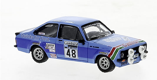 Brekina - FORD ESCORT RS 1800 N.48 RAC RALLY 1980 M.STUART 1:87 - Cod. BRE19589