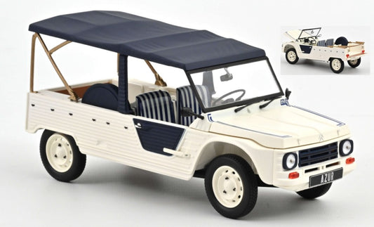 Norev - CITROEN MEHARI 1983 WHITE/AZUR 1:18 - Cod. NV181800