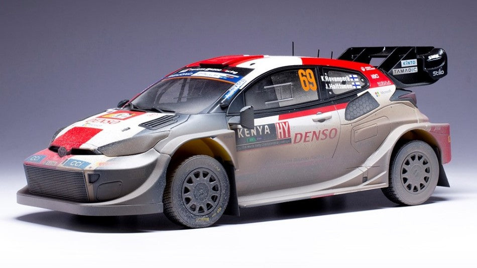 Ixo Model - TOYOTA GR YARIS WRC HYBRID N.69 RALLY SAFARI 2023 ROVANPER-HALTT.1:18 - Cod. 18RMC173B