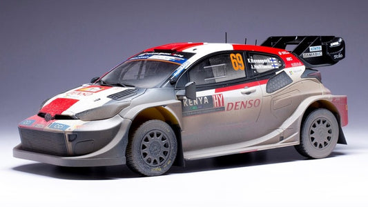 Ixo Model - TOYOTA GR YARIS WRC HYBRID N.69 RALLY SAFARI 2023 ROVANPER-HALTT.1:18 - Cod. 18RMC173B