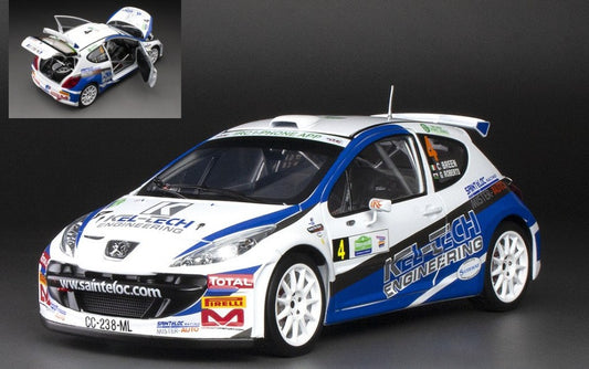 Sunstar - PEUGEOT 207 S2000 N.4 CIRCUIT OF IRELAND 2012 C.BREENE-G.ROBERTS 1:18 - Cod. SS5438