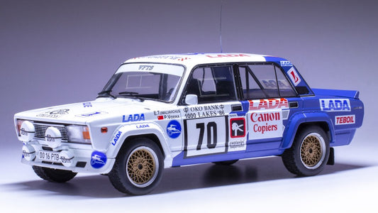 Ixo Model - LADA 2105 VFTS N.70 1000 LAKES RALLY 1986TUMALEVICIOUS-VIDEIKA 1:18 - Cod. 18RMC181A