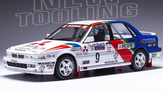 Ixo Model - MITSUBISHI GALANT VR-4 N.4 RAC RALLY 1990VATANEN-BERGLUND 1:18 - Cod. 18RMC192B