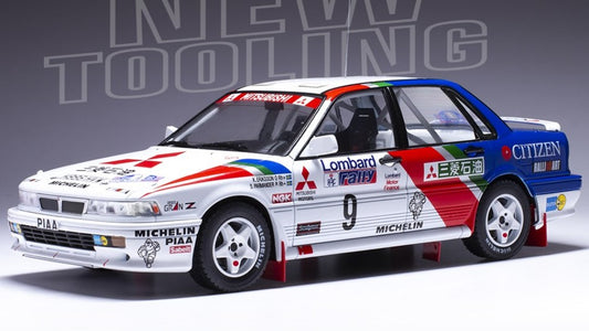 Ixo Model - MITSUBISHI GALANT VR-4 N.9 RAC RALLY 1990ERIKSSON-PARMANDER 1:18 - Cod. 18RMC192A