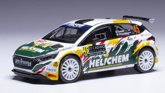 Ixo Model - HYUNDAI i20 RALLY 2 N.45 RALLY MONTE CARLO 2024VOSSEN-VISSENBERG 1:43 - Cod. RAM920