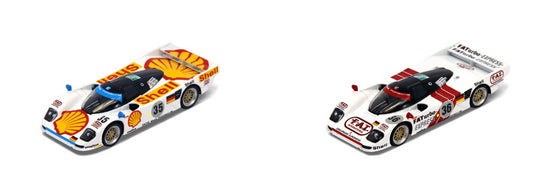 Spark Model - PORSCHE 962 LM MANS 1994 N.35+N.36 1:64 - Cod. YCOMBO64004