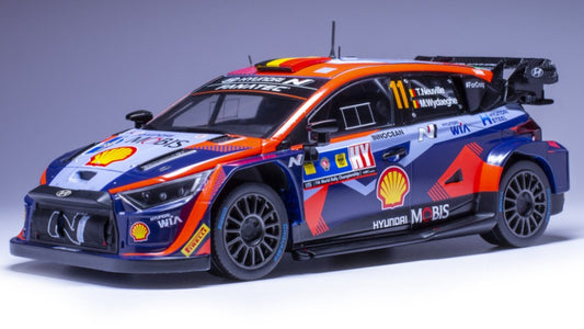 Ixo Model - HYUNDAI i20 N WRC N.11 CENTRAL EUROP.RALLY 2023 NEUVILLE-WYDAEGHE 1:18 - Cod. 18RMC193