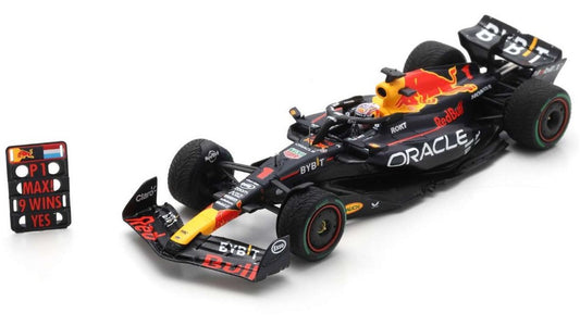 Spark Model - RED BULL RB19 N.1 WINNER DUTCH GP 2023 MAX VERSTAPPEN WITH PIT B.1:43 - Cod. S8923