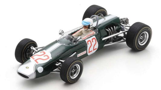 Spark Model - BRABHAM BT23 N.22 2nd F2 GERMAN GP 1967 ALAN REES 1:43 - Cod. SG715