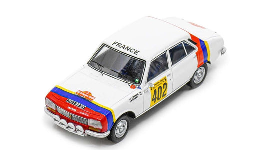 Spark Model - PEUGEOT 504 N.402 2nd CODASUR RALLY 1979 LEFEBVRE-ROUGET 1:43 - Cod. S7841