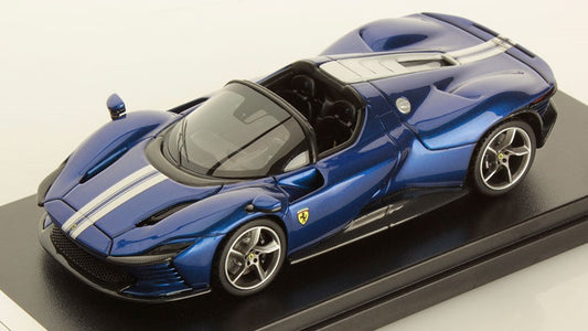 Looksmart - FERRARI DAYTONA SP3 OPEN ROOF NUOVO BLU ELETTRICO 1:43 - Cod. LS535SPF