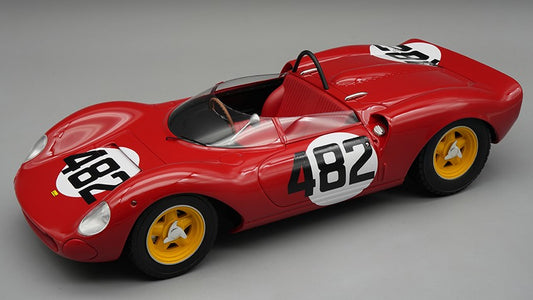 Tecnomodel - FERRARI 206 DINO SP N.482 WINN.CESANA-SESTRIERE 1965 L.SCARFIOTTI 1:18 - Cod. TMD18234C