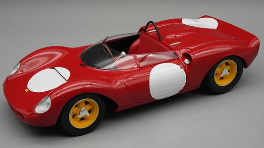 Tecnomodel - FERRARI 206 DINO SP SEFAC 1965 PRESS VERSION RED 1:18 - Cod. TMD18234A