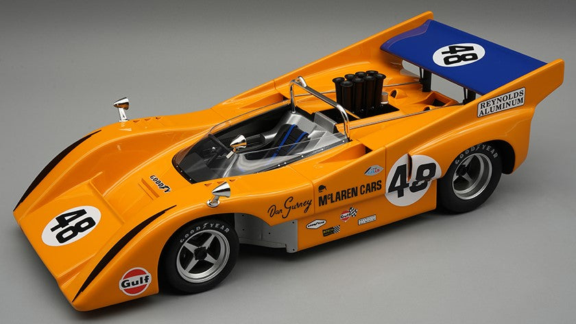 Tecnomodel - MCLAREN M8B CAN AM N.48 WINN.MONT TREBLANT 1970 D.GURNEY 1:18 - Cod. TMD18331C