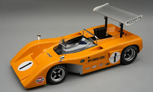 Tecnomodel - MCLAREN M8B CAN AM N.1 3rd MICHIGAN 1969 D.GURNEY 1:18 - Cod. TMD18330C