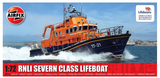 Airfix - RNLI SEVERN CLASSE SCIALUPPA DI SALVATAGGIO KIT 1:72 - Cod. A07280