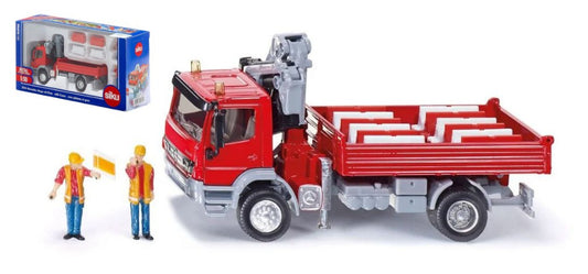 Siku - CAMION MERCEDES C/BRACCIO GRU 1:50 - Cod. SK3534