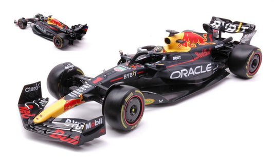 Burago - RED BULL RB19 N.1 WINNER ABU DHABI WORLD CHAMPION 2023 M.VERSTAPPEN 1:18 - Cod. BU18003VA