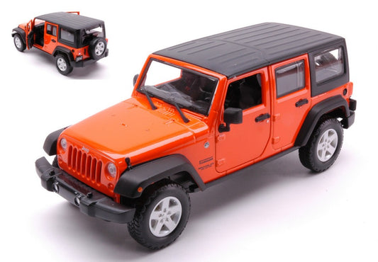 Maisto - JEEP WRANGLER UNLIMITED 2015 ORANGE 1:24 - Cod. MI31268OZ