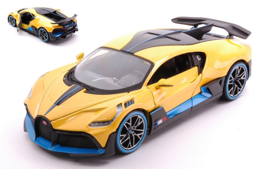 Maisto - BUGATTI DIVO YELLOW 1:24 - Cod. MI31526Y