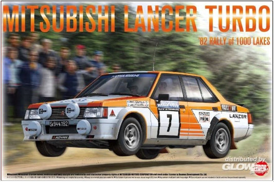 Beemax - MITSUBISHI LANCER TURBO RALLY 1000 LAKES 1982 KIT 1:24 - Cod. BMX24018