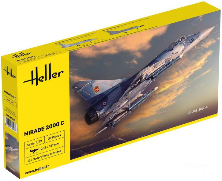 Heller - MIRAGE 2000 C KIT 1:72 - Cod. HL80303