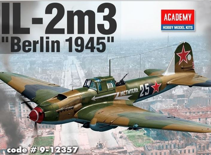 Academy - IL-2m3 BERLIN 1945 KIT 1:48 - Cod. ACD12357