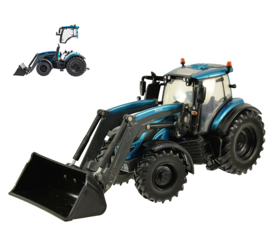 Britains - VALTRA TRACTOR WITH FRONT LOADER 1:32 - Cod. LC43352