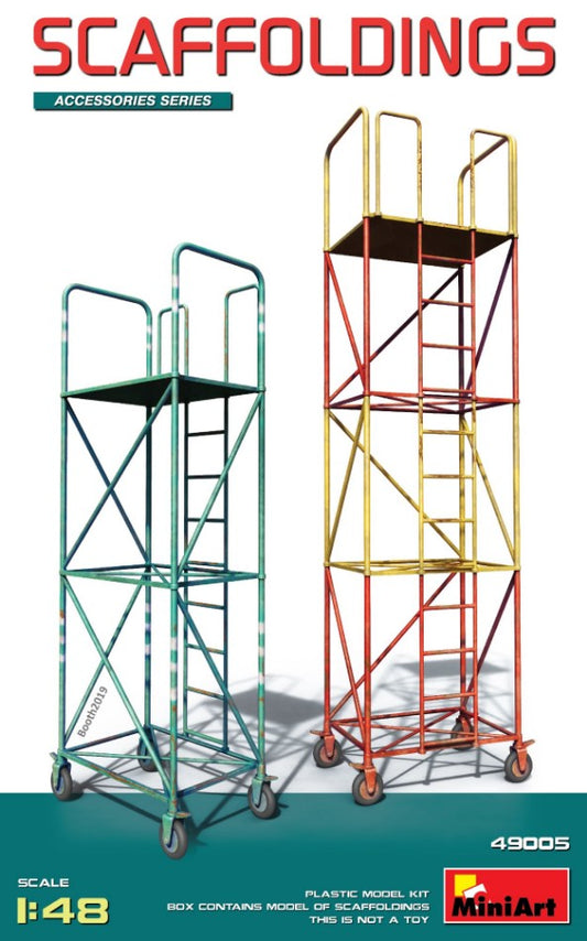 Miniart - SCAFFOLDINGS KIT 1:35 - Cod. MIN49005