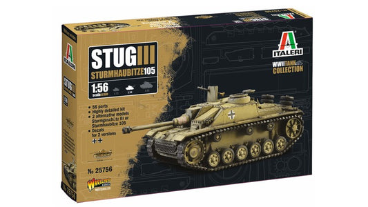 Italeri - Sd.Kfz.142.1 StuG III KIT 1:56 - Cod. IT25756