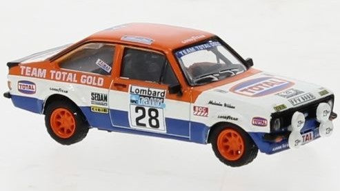Brekina - FORD ESCORT RS 1800 N.28 RAC RALLY LOMBARD 1979 M.WILSON 1:87 - Cod. BRE19588