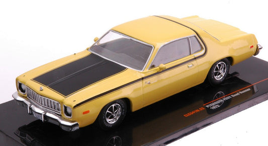 Ixo Model - PLYMOUTH ROAD RUNNER 1975 YELLOW 1:43 - Cod. CLC541
