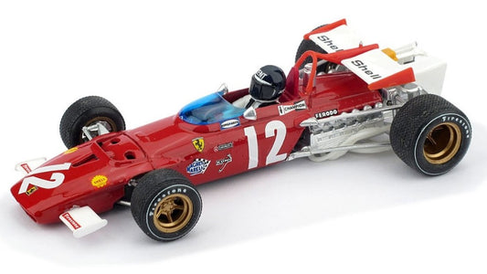 Brumm - FERRARI 312B J.ICKX 1970 N.12 WINNER AUSTRIAN GP W/PILOTE 1:43 - Cod. BM0312CH