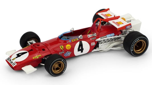 Brumm - FERRARI 312 B CLAY REGAZZONI 1970 N.4 WINNER ITALY GP 1:43 - Cod. BM0313