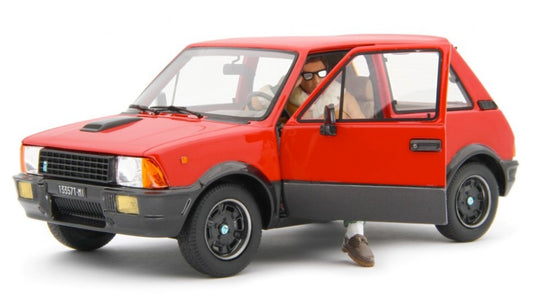 Laudo Racing - INNOCENTI DE TOMASO TURBO 1983 RED C/JERRY CALA' (BILLO) FIGURE 1:18 - Cod. LM174-JC